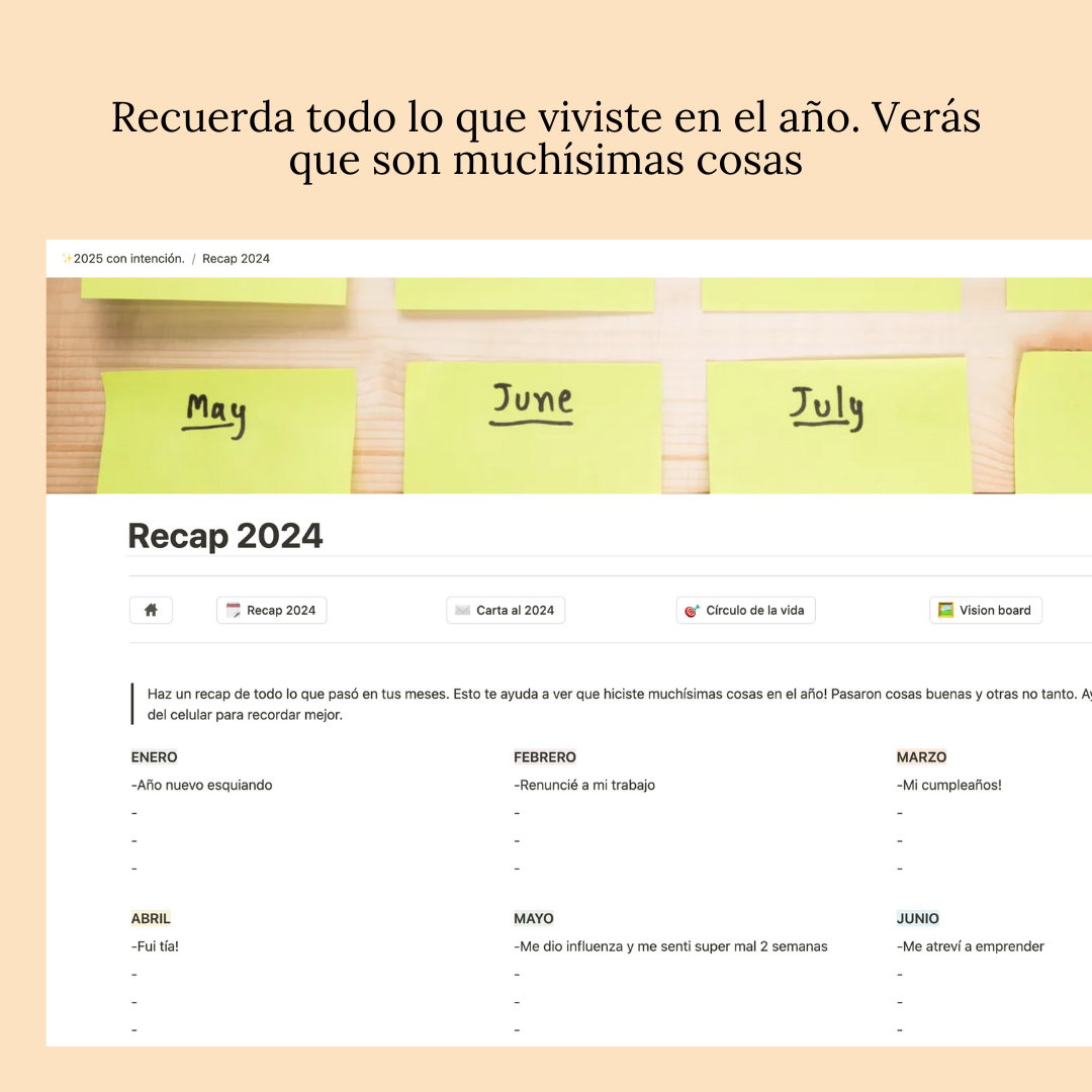 2025 con intención - Workbook en Notion