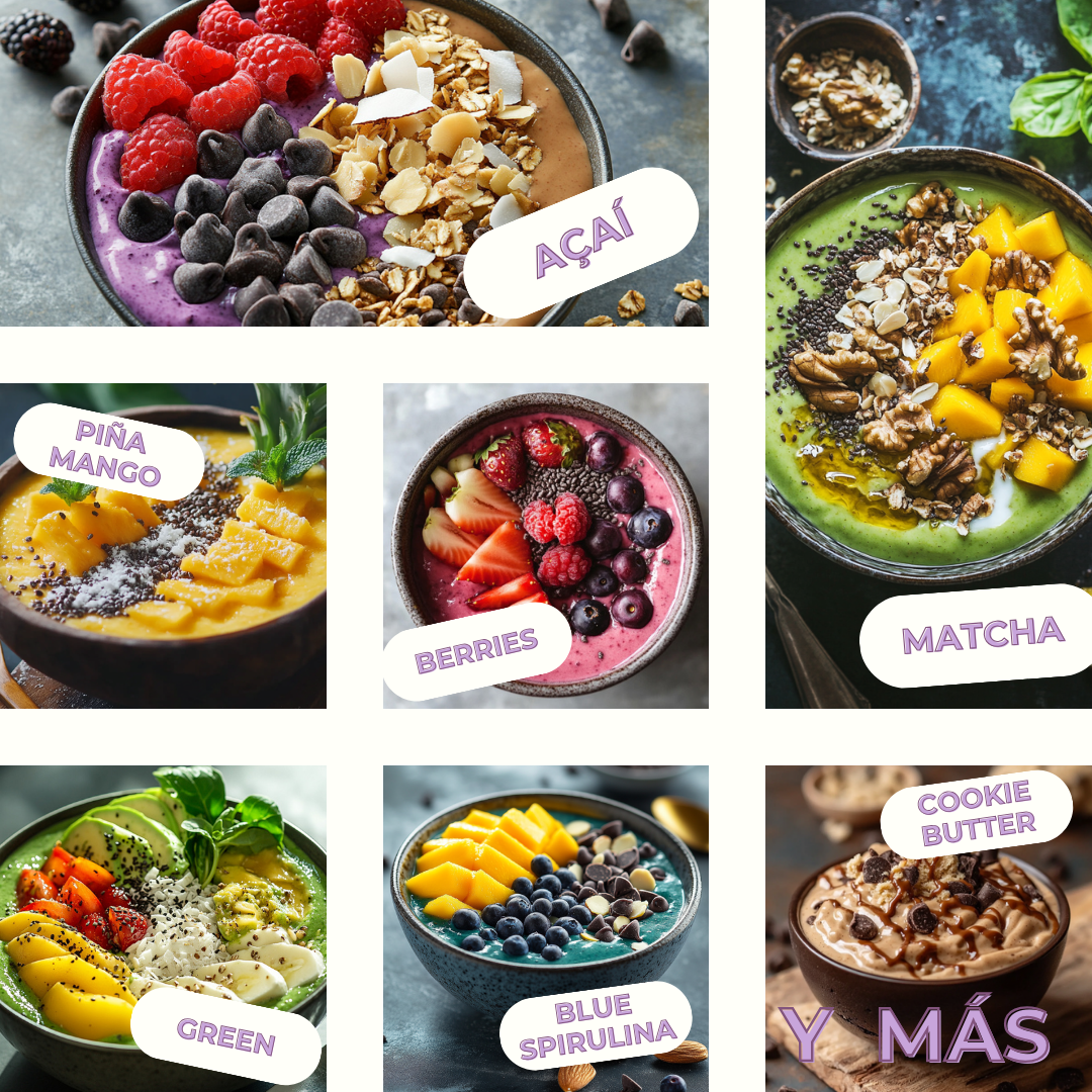 Recetario de Smoothie Bowls