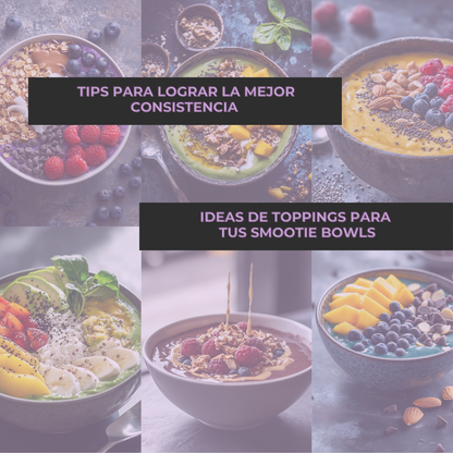 Recetario de Smoothie Bowls